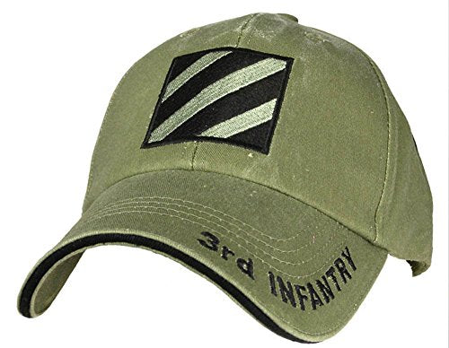 EAGLE CREST 3rd Infantry Baseball Cap, Od Green, One Size