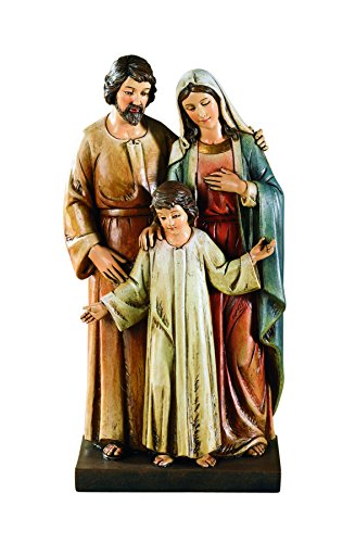 Christian Brands Avalon Gallery Holy Family Statue Resin 8 Inches High