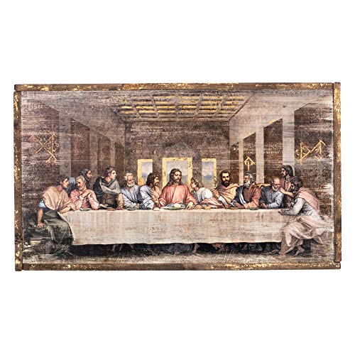Roman Joseph's Studio 21" H The Last Supper Framed