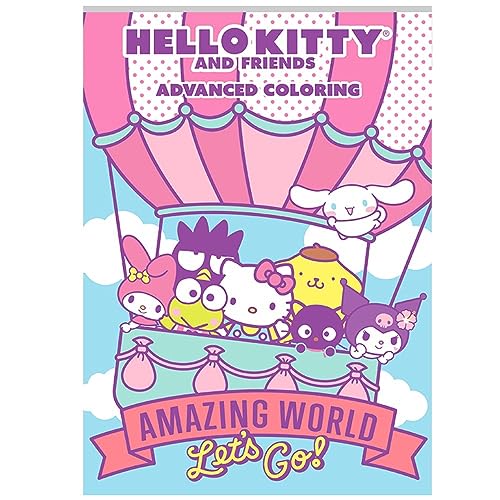 Bendon Hello Kitty and Friends Advanced Coloring Book (Amazing World Let&
