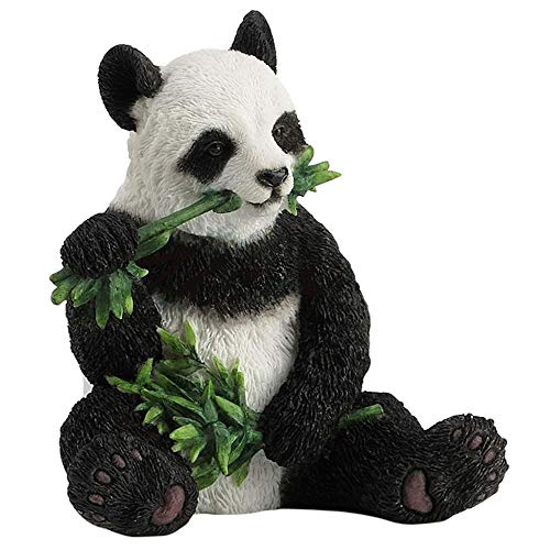 Veronese Design Unicorn Studios WU77006AA Panda Sitting & Eating Bamboo Sculpture