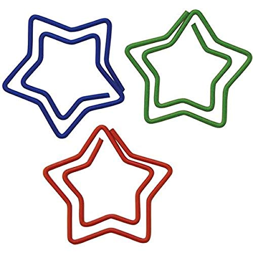 Baumgartens 24330 Star Shaped Paper Clip, 20-Pack