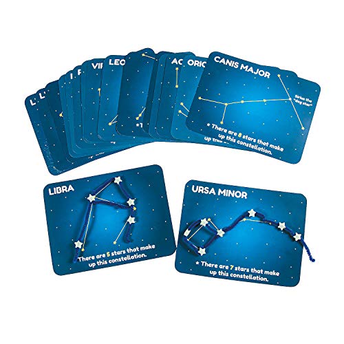 Fun Express Constellations Craft Kit - 450 Pieces - Educational and Learning Activities for Kids