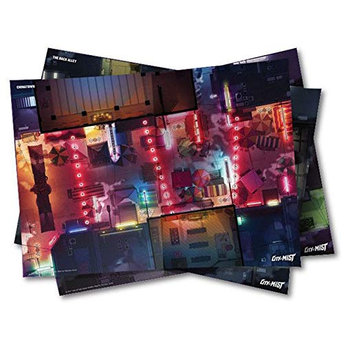 City of Mist Role-Playing Game Location Maps