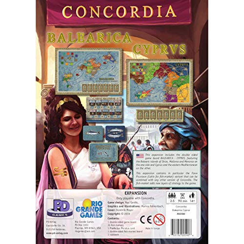 Rio Grande Games Store Concordia: Balearica/Cyprus
