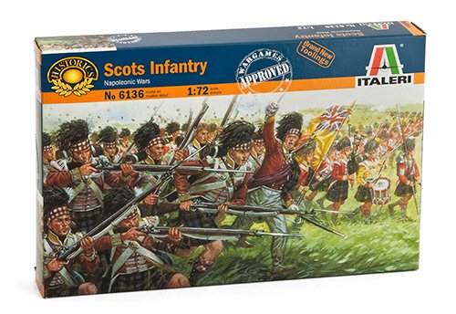 MRC Italeri 510006136 - 1:72 Figure Set, Scottish Infantry