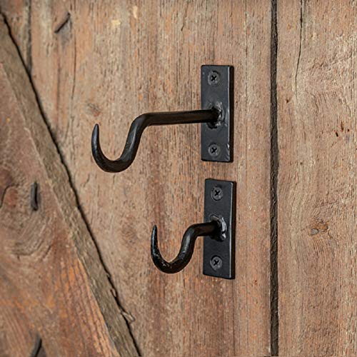 CTW Home Collection 370430 Cast Hooks, Set of 2, Iron
