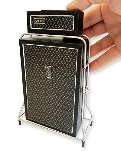 AXE HEAVEN Super Beatle Vox Amp - Head & Cabinet Combo -1:4 Scale Replica Model for Display