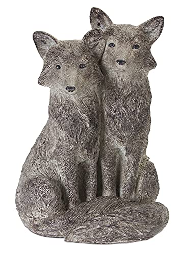 Melrose 78599 Resin Fox Pair Figurine, 13 inches Height