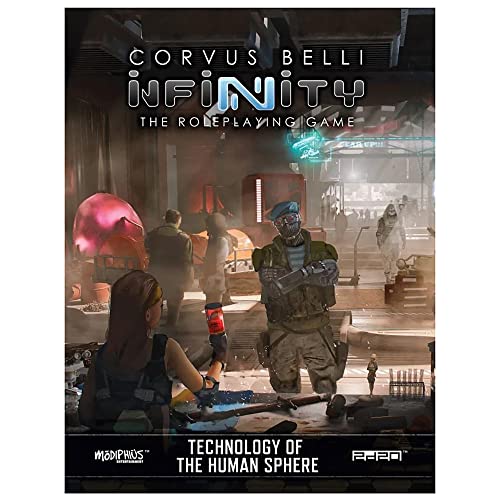 Traveller Modiphius Entertainment Infinity: Technology of The Human Sphere - RPG Book, Roleplaying Game