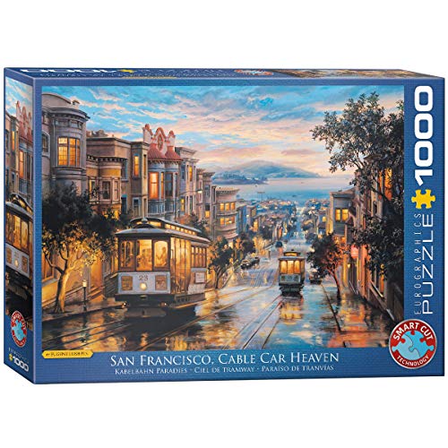 EuroGraphics San Francisco Cable Car Heaven by Eugene Lushpin 1000-Piece Puzzle