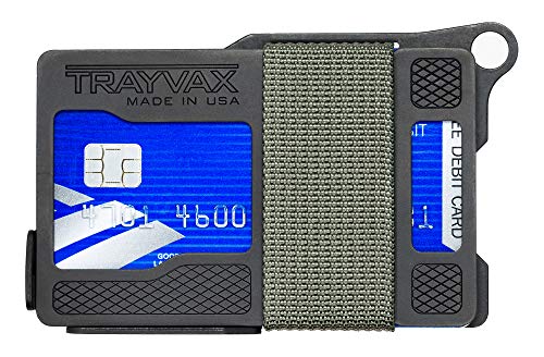 Trayvax Armored Summit Wallet | Stone Grey