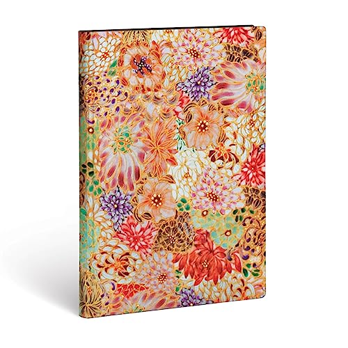 Paperblanks | Kikka | Michiko Miniatures | Softcover Flexi | Midi | Unlined | 176 Pg | 100 GSM (Flexis)
