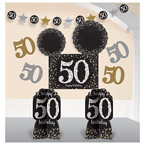 Amscan Celebrate 50 Room Decorating Kit