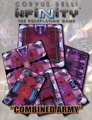 Modiphius Infinity: Combined Army Geomorphic Tile Set (Infinity RPG Access.)