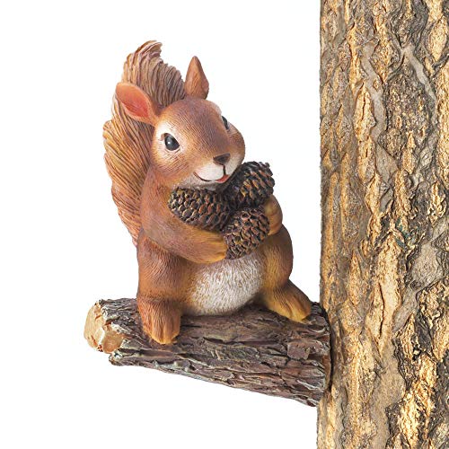 Sigma SLC Tom & Co. Home Decor Gathering Squirrel Tree Decor