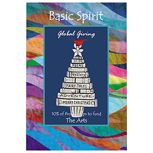 Basic Spirit Handcrafted Christmas Ornament - Book Tree - Home D√©cor, for Tree Decoration