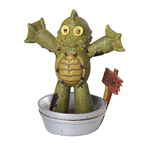 Pacific Trading Giftware Pinhead Monsters Monster Gill Collectible Lagoon Creature Classic Monster Sewing Doll Figurine Tabletop Display 4.15 Inch