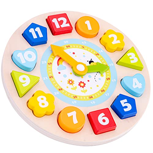 New Classic Toys 18252 Learning Clock