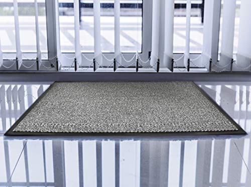 Floortex Doortex Advantagemat Indoor Entrance Mat, Rectangular, Gray, 48" x 70" (FR49180DCBWV)