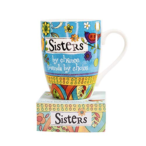 Divinity Boutique 23777 Ceramic Mug And Memo Pad Sister, Multicolor