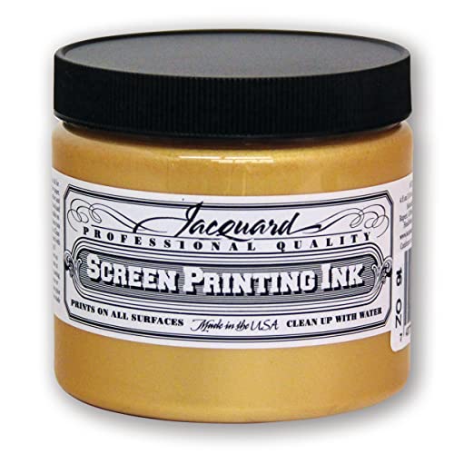 Jacquard, 16 oz, Solar Gold Professional Screen Printing Ink