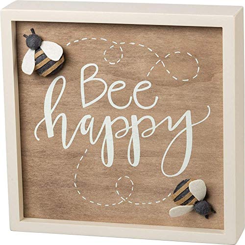 Primitives By Kathys by Bee Happy Kathy Inset Box Sign