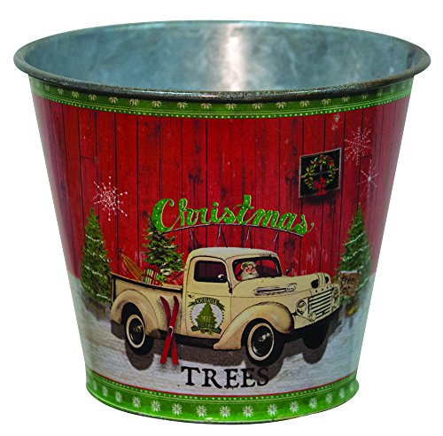 CWI Gifts Christmas Trees Truck Bucket