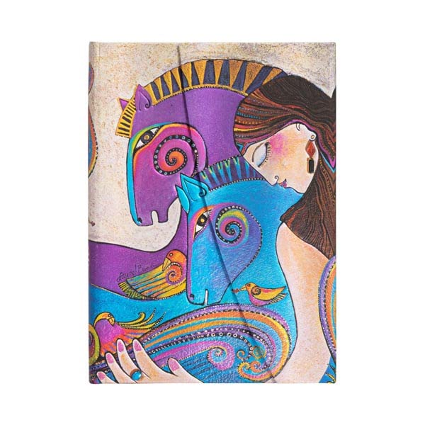 Paperblanks Maria and Mares (Laurel Burch Collection) Hardcover Journal, Lined ‚Äì Midi
