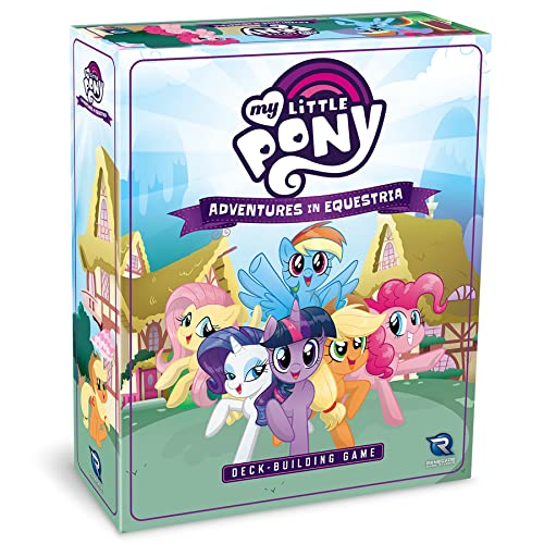 Renegade Game Studios Store My Little Pony: Adventures in Equestria Deck-Building Game - Cooperative Deck-Building, 1-4 Players, 45-90 Min
