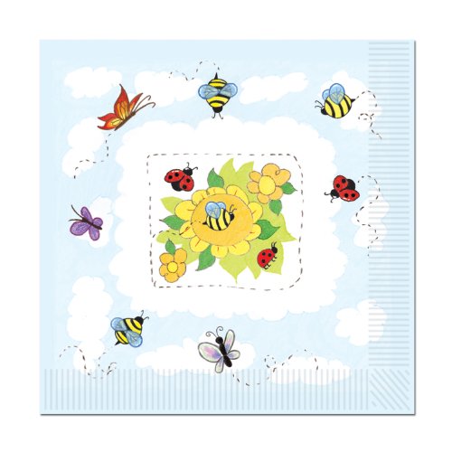 Beistle Garden Theme Luncheon Napkins