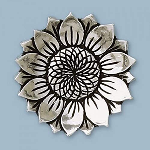 Basic Spirit BW-78 Sunflower, Boxed Charm Bowl, 2-inch Diameter