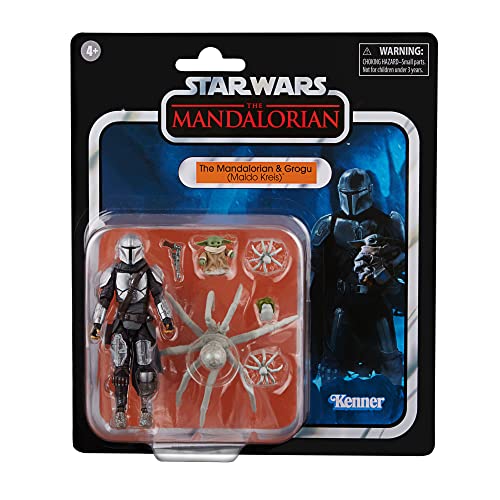Hasbro Star Wars The Vintage Collection The Madalorian & Grogu (Maldo Kreis), 3.75-Inch-Scale Action Figure, Toys for Kids Ages 4 and Up (Mint)