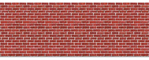 Beistle Brick Wall Backdrop Party Accessory (1 count) (1/Pkg)