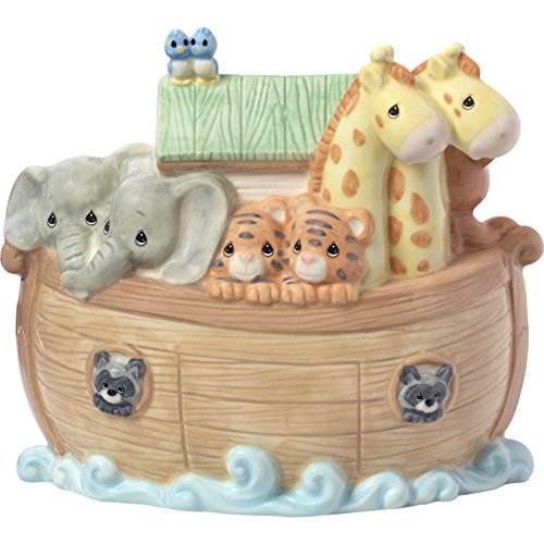 Precious Moments Overflowing with Love Noah's Ark Top Slot Porcelain Nursery D‚Äö√†√∂‚àö√ñ‚Äö√†√∂¬¨‚à´‚Äö√†√∂¬¨‚àûcor Baby Bank