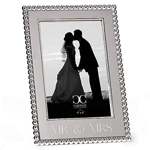 Roman 8 Inch Height Mr & Mrs Frame 4x6 Photo