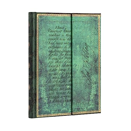 Paperblanks Hardcover Journal Tolstoy, Letter of Peace | Lined | Ultra (180 √ó 230 mm)