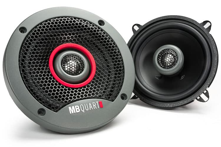 Maxxsonics MB Quart FKB113 Formula Series 2-Way Coaxial Speakers (5.25"), Gray