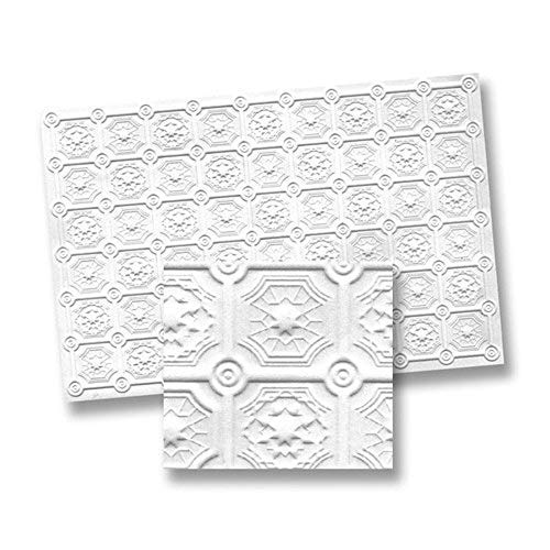 Aztec Imports Melody Jane Dollhouse Faux Tin Ceiling Miniature 1:12 Scale Foam Board 13 x 9 inches