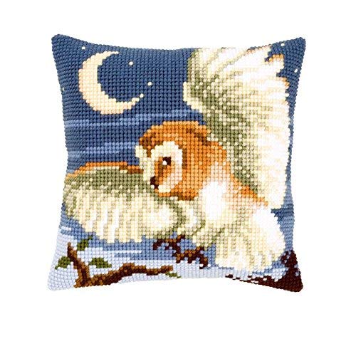 Vervaco Chasing Owl Cushion Front Chunky Cross Stitch Kit