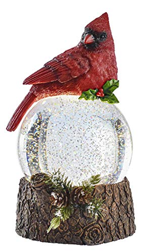 Ganz ¬¨¬®‚Äö√Ñ‚Ä†MX182141 LED Light Up Shimmer Cardinal Globe, 8.75 Inches Height, Multicolor