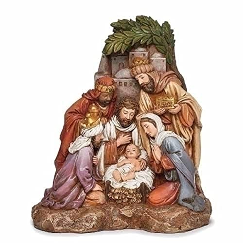 Roman 11.75" Nativity Scene Figurine Christmas Tabletop Decor