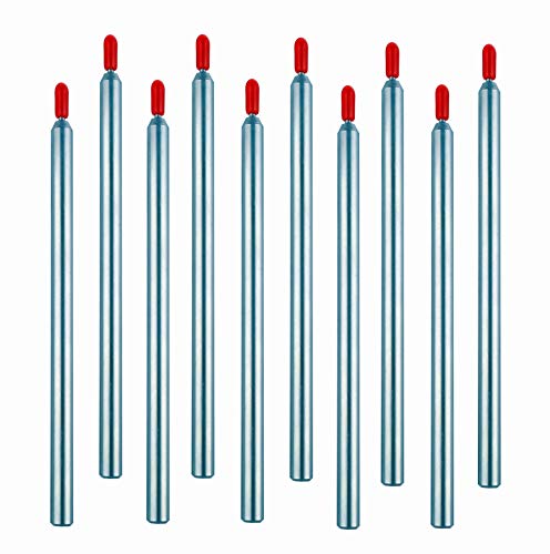 McJ Tools Reloading 10pack Decapping Pin, Ideal Replacement of LEE 90783 Decap Pin for 90292 Universal Decap Die
