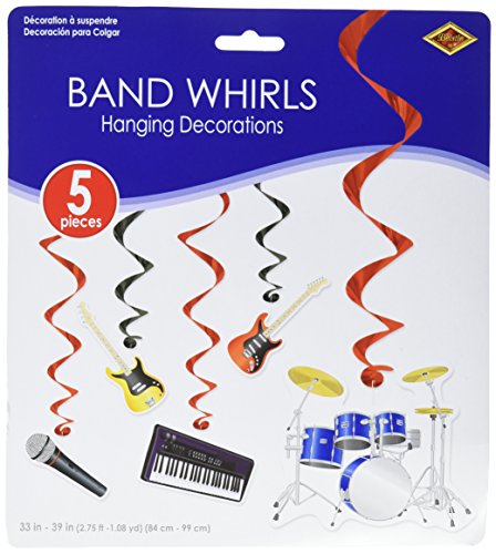 Beistle Band Whirls (5/Pkg)