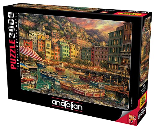 Anatolian Puzzle - Vibrance of Italy, 3000 Piece Jigsaw Puzzle, 4914 Multicolor