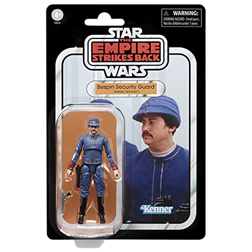 Hasbro Star Wars The Vintage Collection Bespin Security Guard Helder Spinaza Toy, 3.75-Inch-Scale The Empire Strikes Back Action Figure