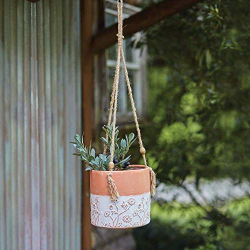 CTW Home Collection 770406 La Paz Hanging Planter, 22-inch Height