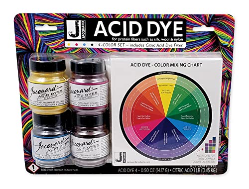 Jacquard Acid Dye Starter Set