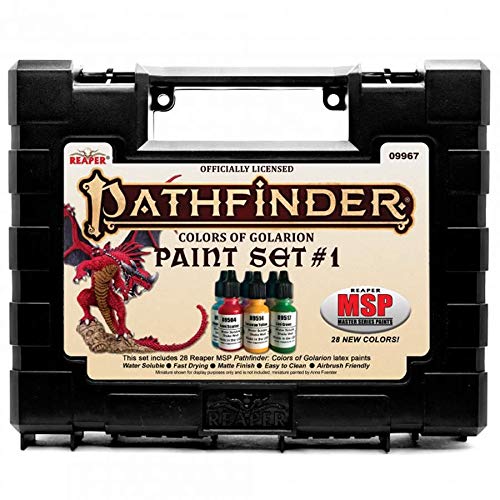 Reaper Miniatures Master Series Paints: Pathfinder Colors of Golarion - Paint Set 