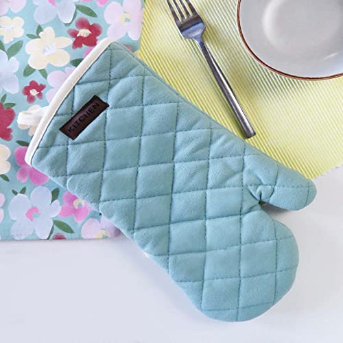Samuel Lamont Cotton Canvas Oven Glove, Teal